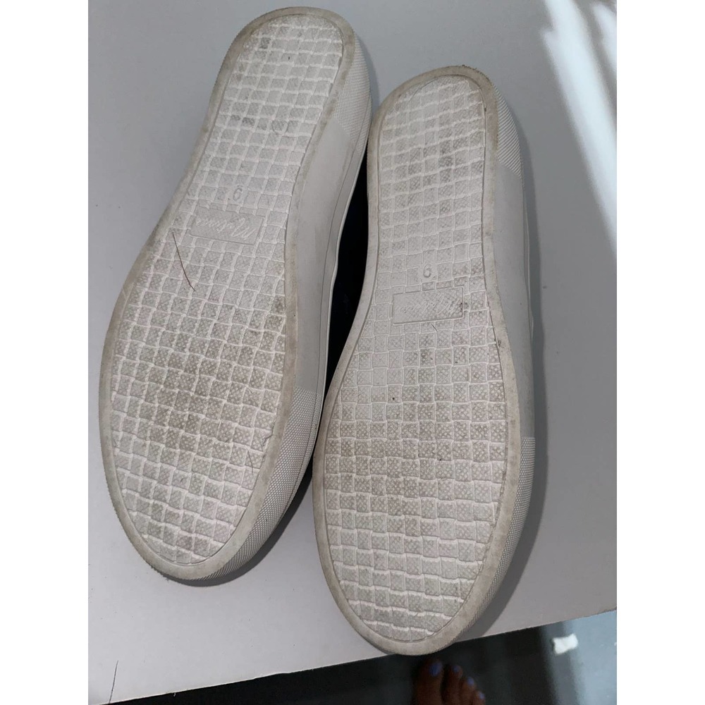 Matisse Navy Cotton Canvas sneakers size 9M - Picture 3 of 4